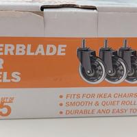 Ruote per sedia ikea da scrivania