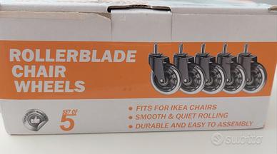 Ruote per sedia ikea da scrivania