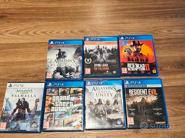 giochi PS4 e ps5