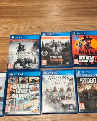 giochi PS4 e ps5