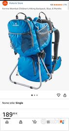 Ferrino Wombat trasportino zaino hiking trekking