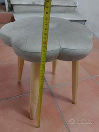 sgabello come nuovo misura 35 x 35 altezza 37