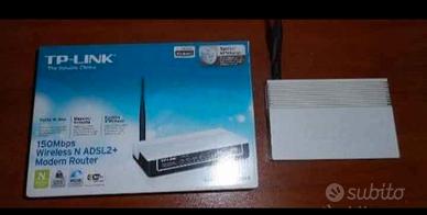 TP LINK MODEM ROUTER ADSL WIFI 2,4G