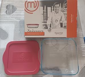 Pirofila in vetro con coperchio Masterchef