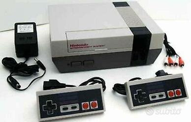 Nintendo NES + 2 controller + accessori