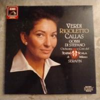 33 giri Rigoletto di Verdi alla Scala , M. Callas
