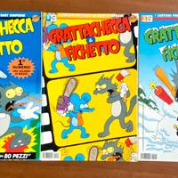 Grattachecca & Fichetto serie completa 1 - 2 - 3