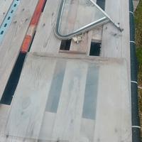 Deflettore più vetro destro fiat 500