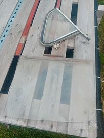 Deflettore più vetro destro fiat 500