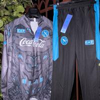 SSC Napoli Tuta d’Allenamento Nera 25/26