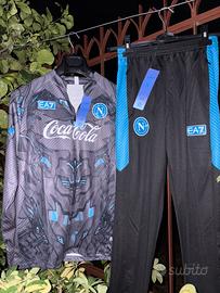 SSC Napoli Tuta d’Allenamento Nera 25/26