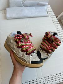 Lanvin Curb bianche 39 drip y2k designer luxury