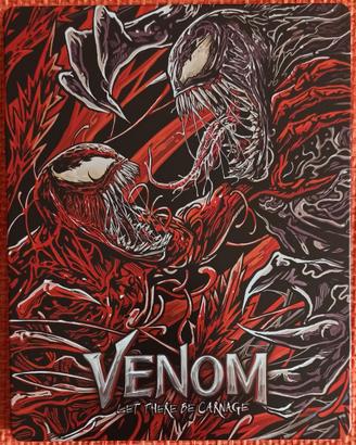 Steelbook Venom - La furia di Carnage (BluRay+4K)