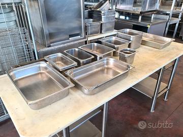 vaschette gastronorm in buone condizioni usate