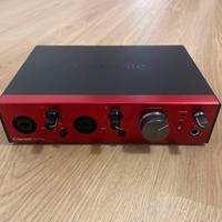 Scheda audio focusrite clarett+ 2Pre