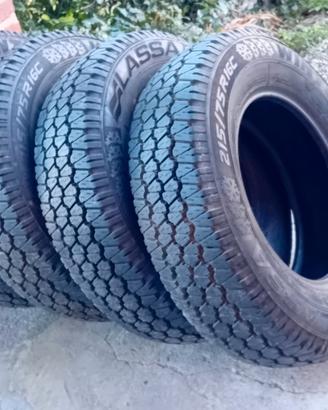 4 pneumatici 215/75 R16C