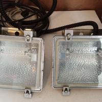 FARETTI N.5 IN ALLUMINO ALOGENI 100W IP 55