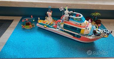 Lego Friends yacht di salvataggio con isola