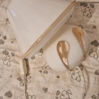 set 3 lampade murano da camera da letto 