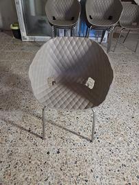 9 sedie da interno/esterno