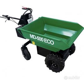 Motocariola minidumper elettrica geo md 500 eco