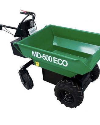 Motocariola minidumper elettrica geo md 500 eco
