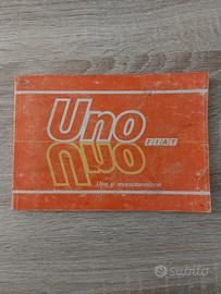 Libretto uso e manutenzione Fiat Uno 
