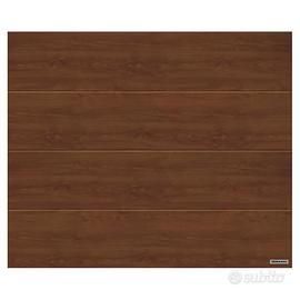 PORTONE SEZIONALE LEGNO SCURO