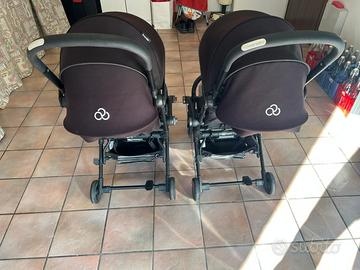 Passeggino gemellare Bumprider