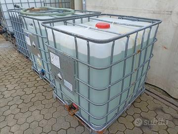 Cisterna acqua litri 1000 gabbia e rubinetto