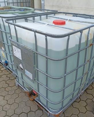 Cisterna acqua litri 1000 gabbia e rubinetto