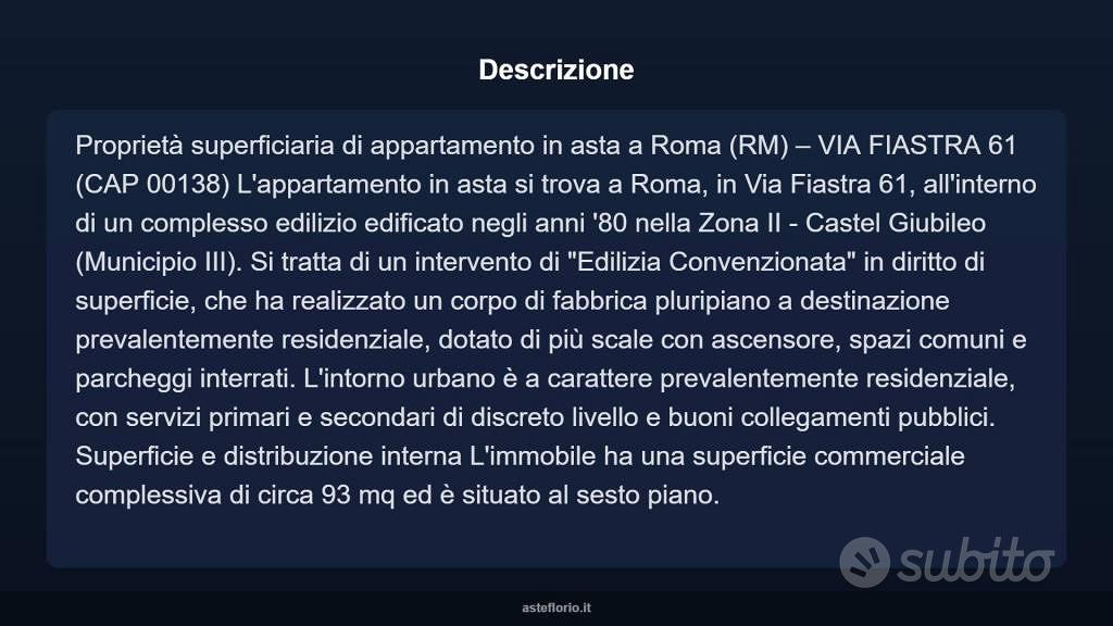 Appartamento – Roma, Colle Salario, Municipio Roma III - Vista 3