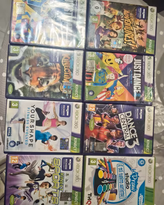 Console Microsoft nero slim Xbox 360 4gb