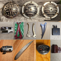 Vespa pezzi 6 cresta devio contakm claxon leve