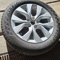 cerchio lega 17" renault + pneumatico Winter