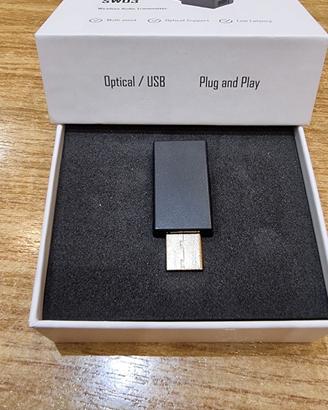 CONVERTITORE AUDIO DA OTTICO A Bluetooth