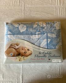 Completo Lenzuola Matrimoniali Flanella