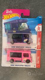 Set 2 Barbie Dream Camper Hot wheels