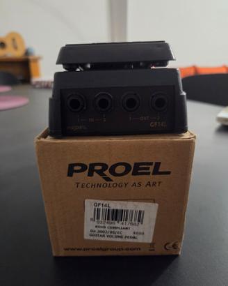 Pedale Volume Stereo Proel GF14L