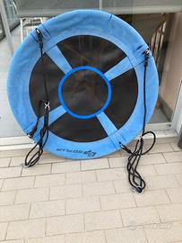 Dondolo tondo da albero, per bambini.