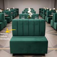 Divanetti su misura per bar e pizzerie – vasta sce