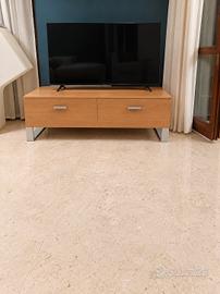 Mobile porta TV ciliegio con 2 cassetti