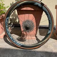 Coppia ruote Fulcrum 40 carbonio corsa