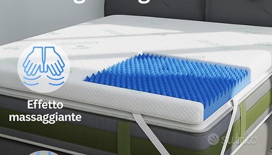 Topper matrimoniale 160x190 in Memory Foam ad Alta