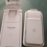 cover Apple iPhone 17 pro max trasparente MagSafe