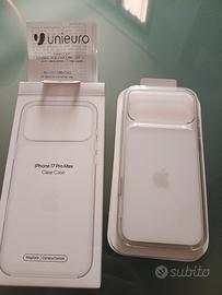 cover Apple iPhone 17 pro max trasparente MagSafe