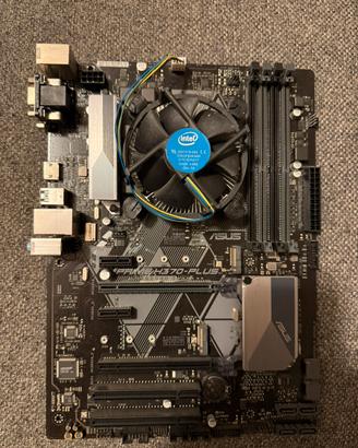 Scheda madre Asus Prime H370-PLUS + Intel I5-9400