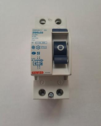 Differenziale 25 A 220v Gewiss