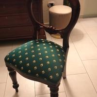 Sedia stile Vittoriano