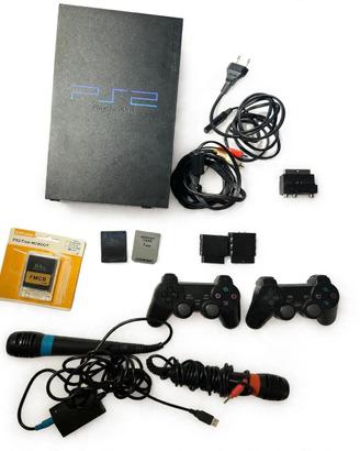 Ps2 Fat + 2 controller Wireless bluetooth Bundle